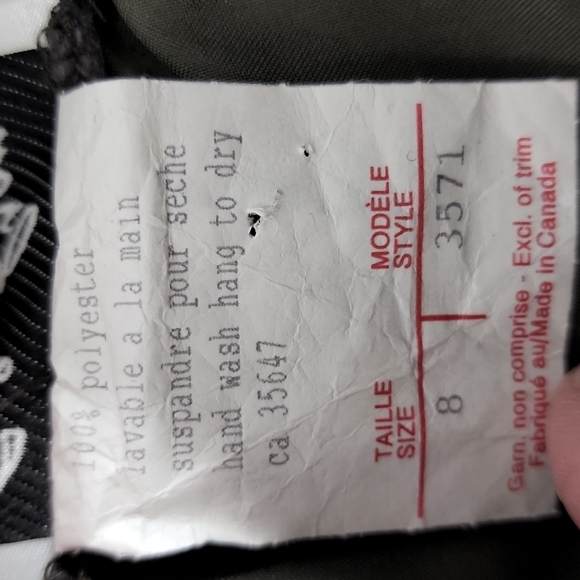 Vintage Eric Ryan Sport Faux Leather Pants - Picture 4 of 4